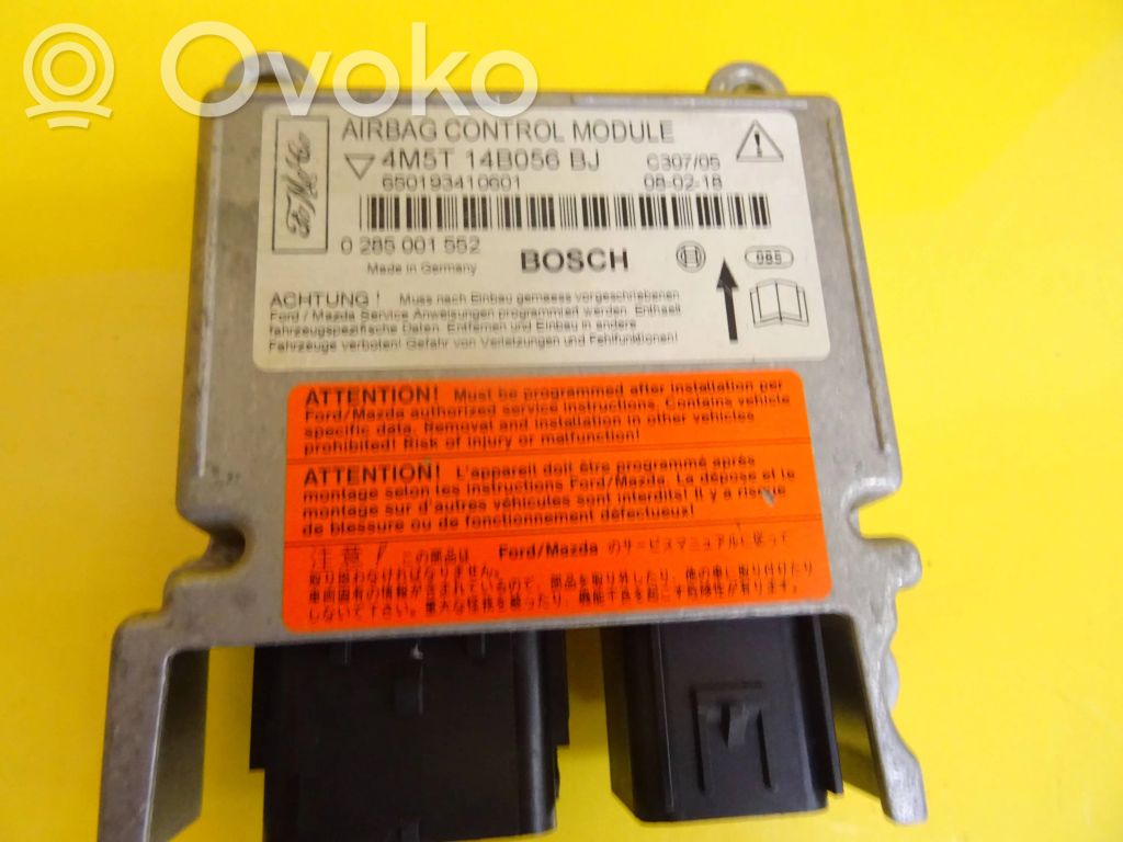 Airbag control unit/module   4M5T14B056BJ