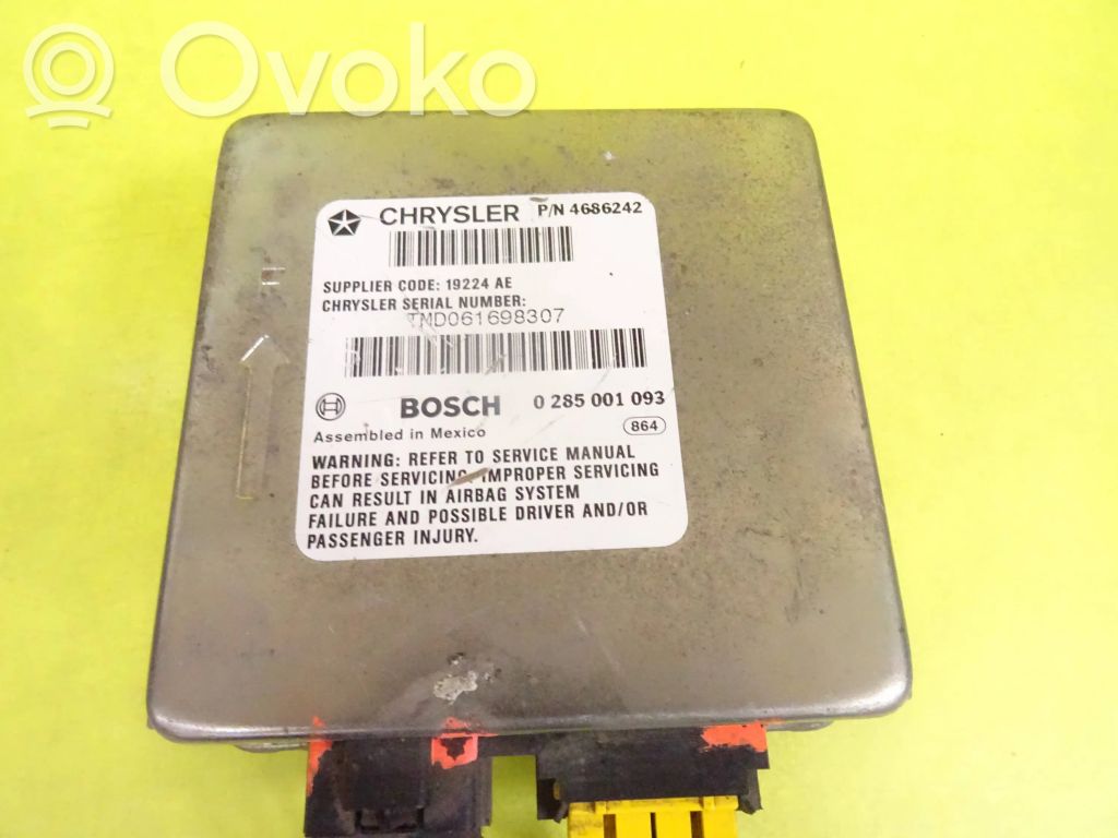 Airbag control unit/module   4686242,0285001093