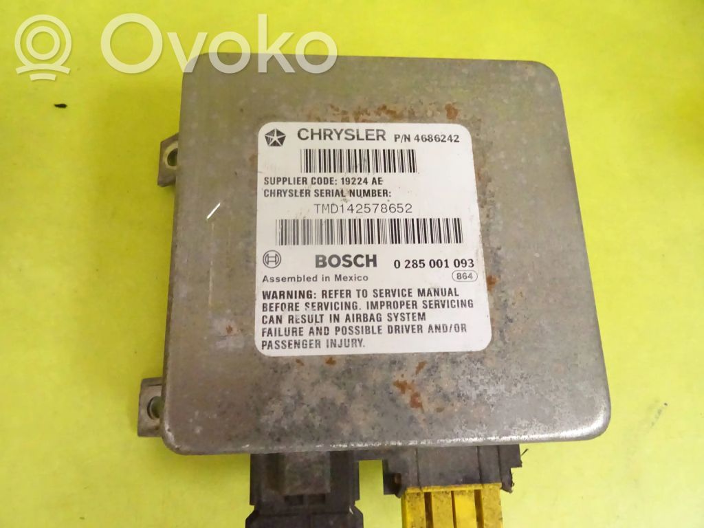 Airbag control unit/module   4686242,0285001093