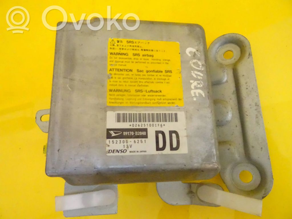 Daihatsu Cuore Airbag control unit/module 
