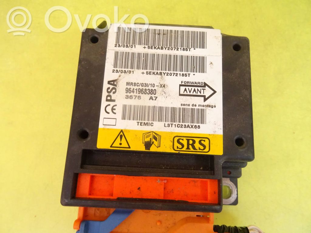 Unidad de control/módulo del Airbag   9641968380
