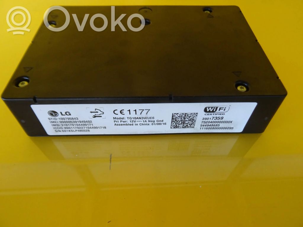 Opel Meriva B Bluetooth Modul Steuergerät 