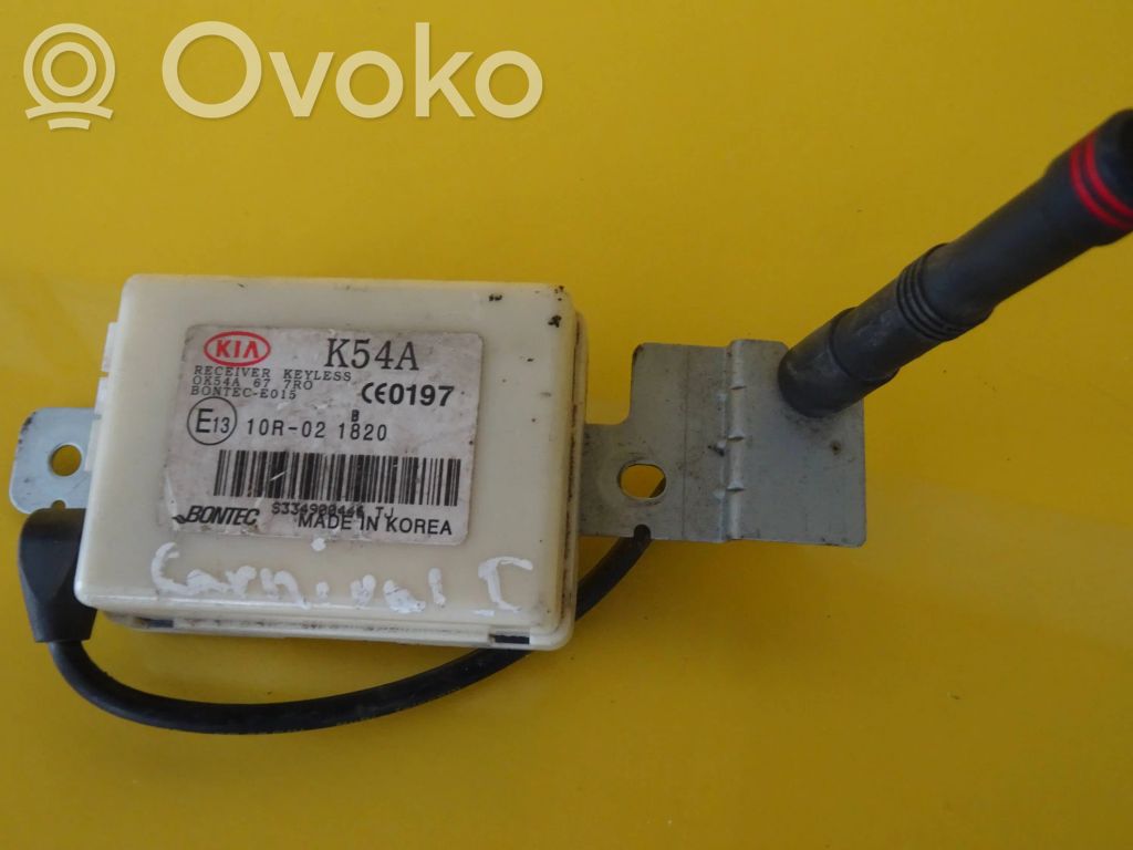 KIA Carnival Imobilaizera vadības bloks 
