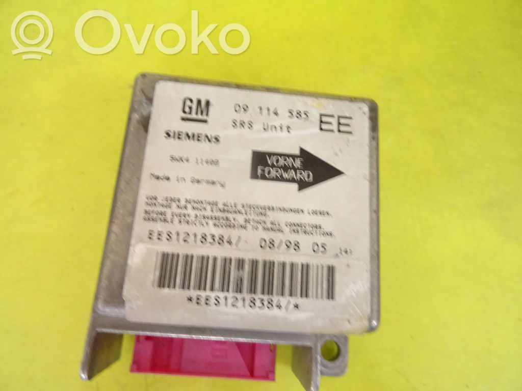 Opel Corsa B Airbag control unit/module 
