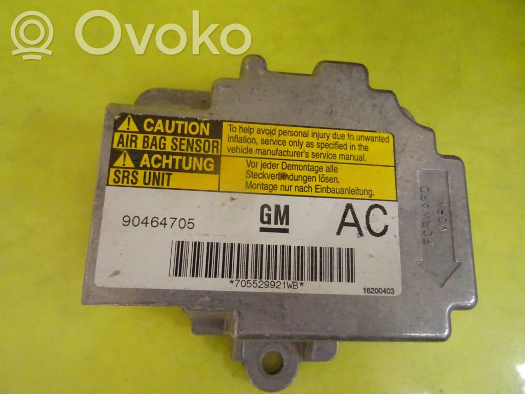 Airbag control unit/module   90464705,90464705AC