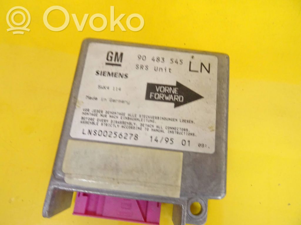 Opel Corsa B Airbag control unit/module 