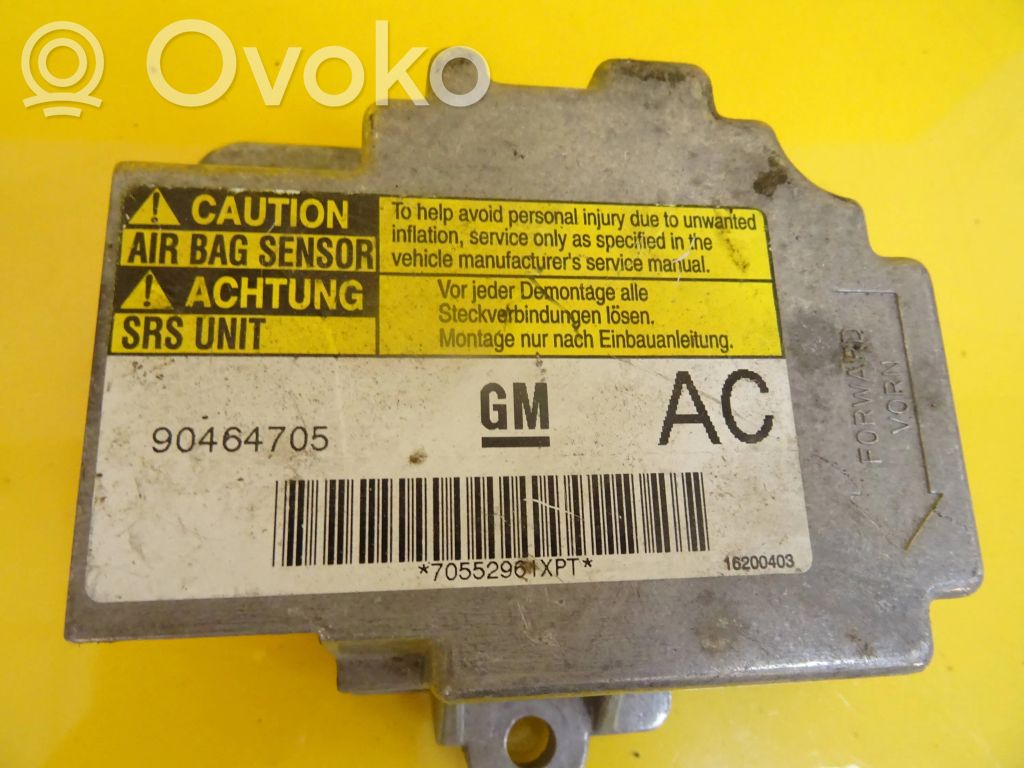 Airbag control unit/module   90464705,90464705AC