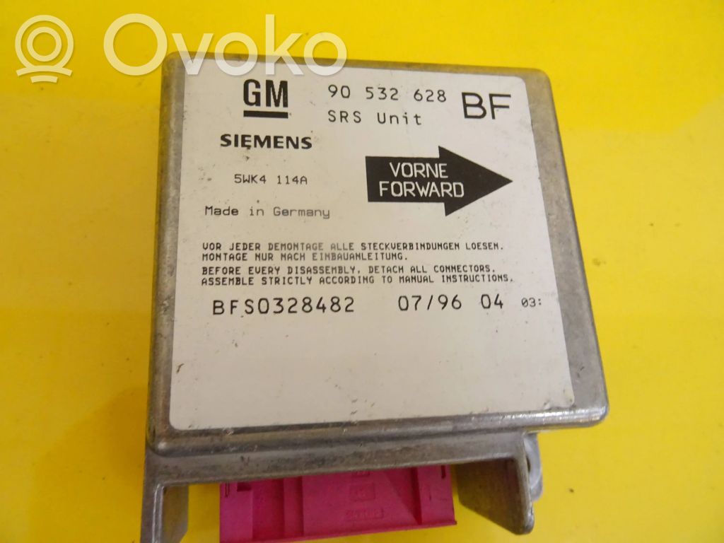Opel Corsa B Airbag control unit/module 
