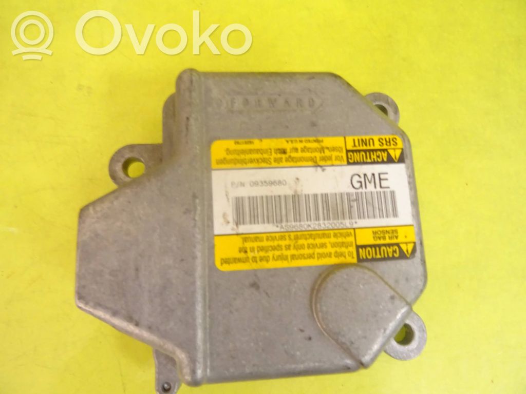 Airbag control unit/module   09359680