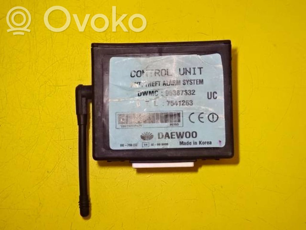 Chevrolet Rezzo Alarm control unit/module 