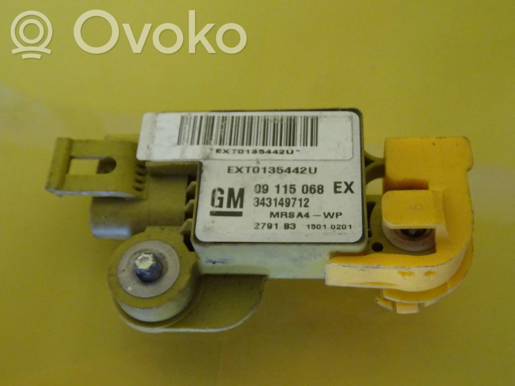 Opel Corsa C Airbagsensor Crashsensor Drucksensor 