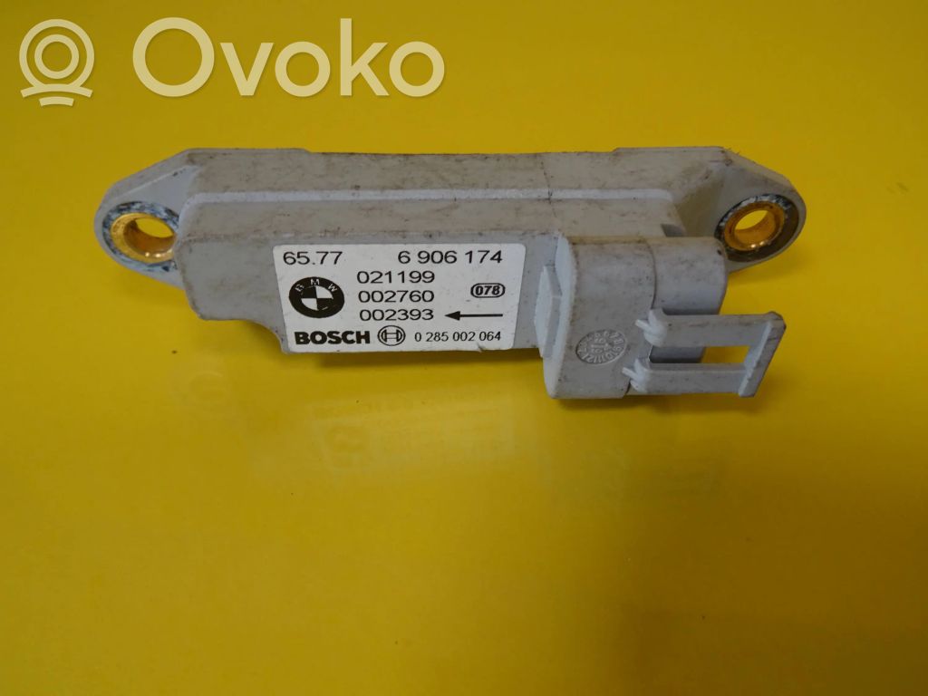 Airbag deployment crash/impact sensor   6906174