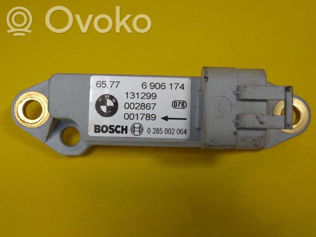 Airbag deployment crash/impact sensor   6906174