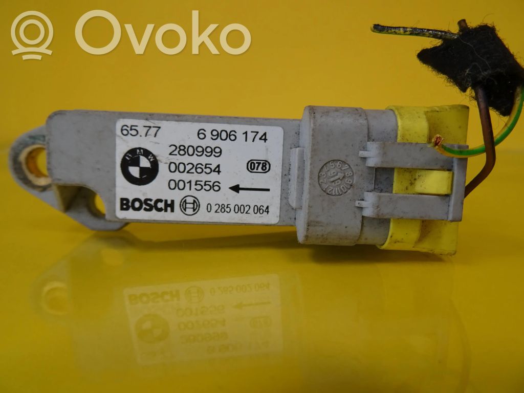Airbag deployment crash/impact sensor   6906174