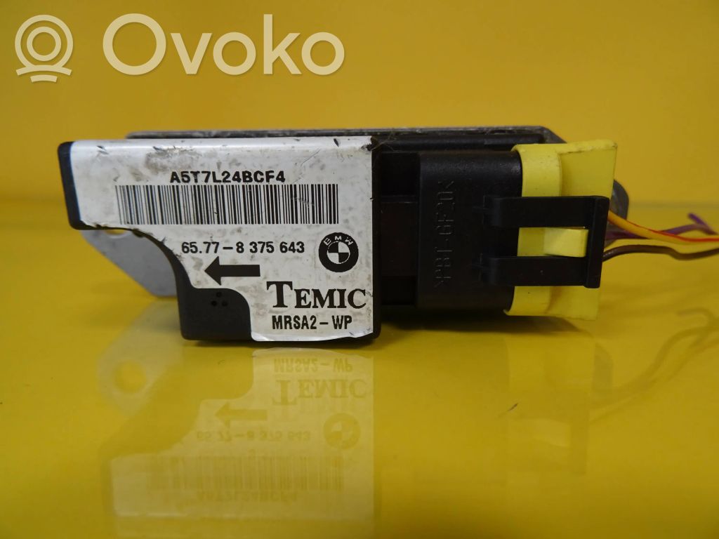 BMW 3 E46 Airbag deployment crash/impact sensor 