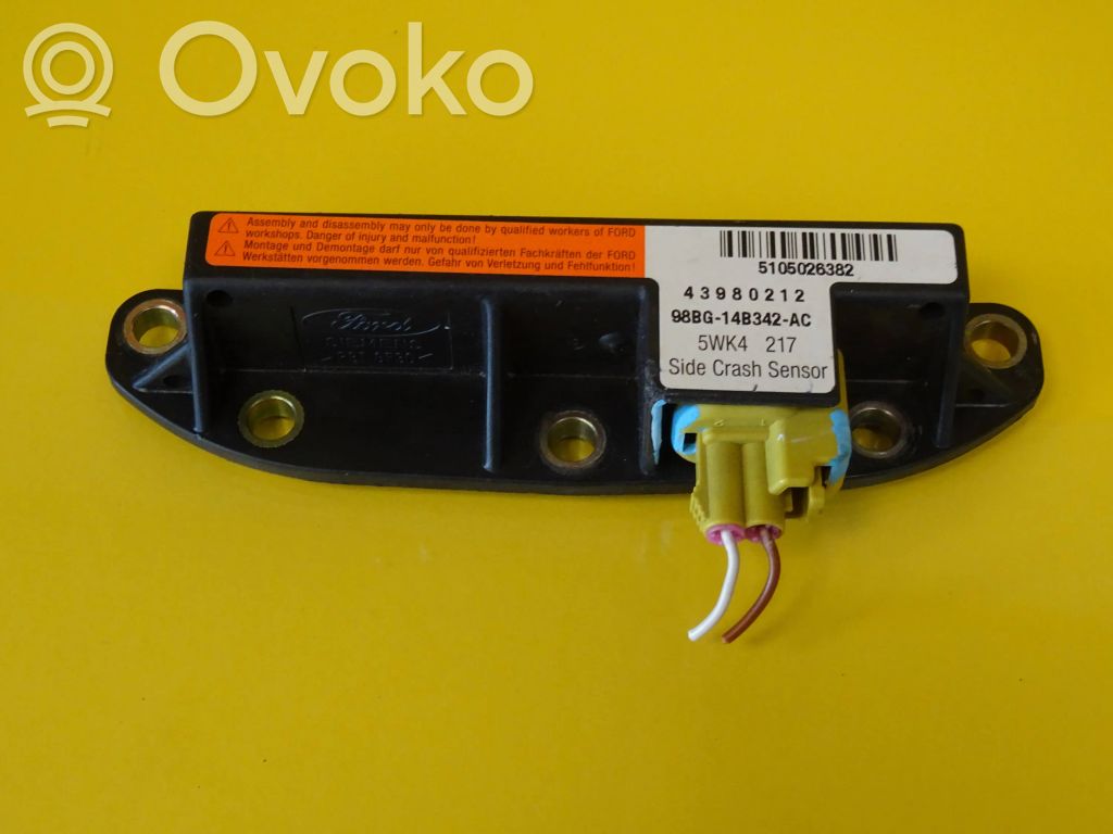 Ford Focus Airbagsensor Crashsensor Drucksensor 