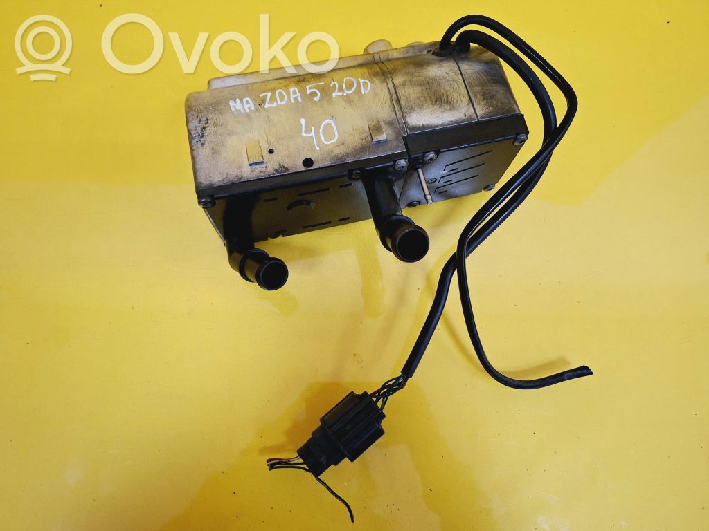 Mazda 5 Auxiliary pre-heater (Webasto) 