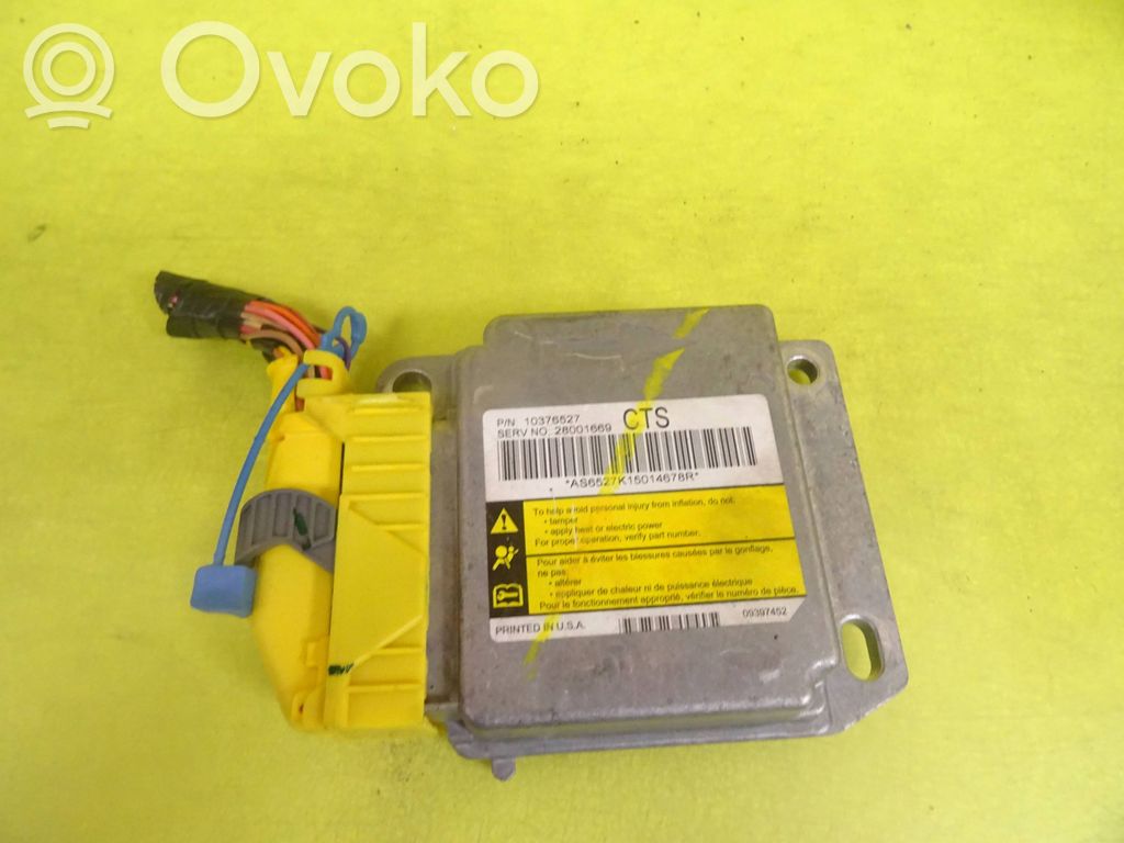 Cadillac CTS Airbag control unit/module 