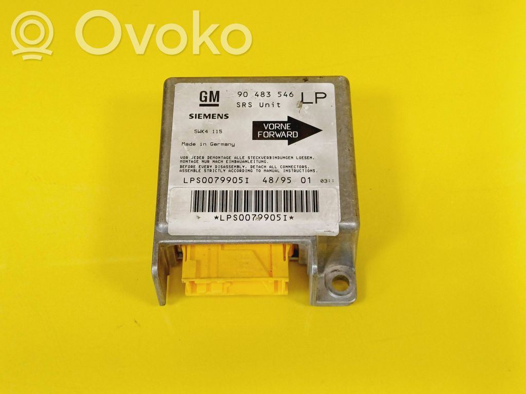 Opel Tigra A Airbag control unit/module 