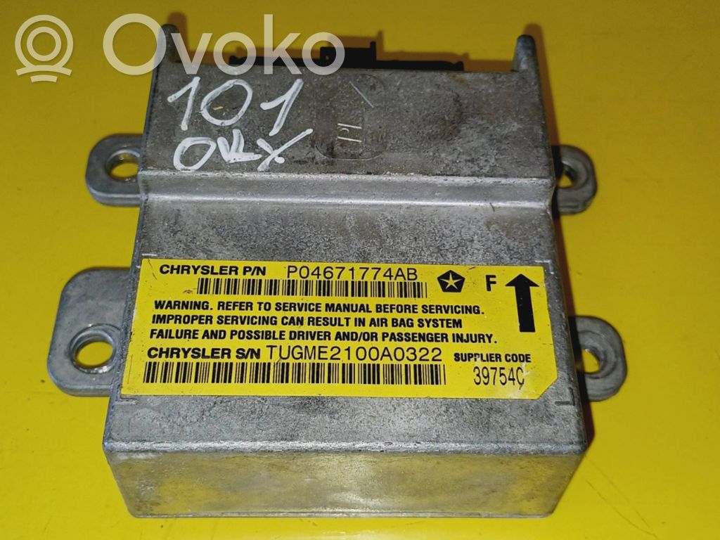 Chrysler Neon II Airbag control unit/module 