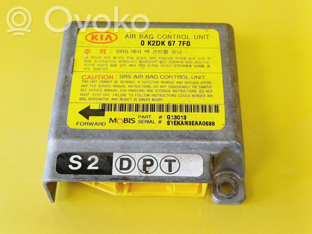 KIA Shuma Airbag control unit/module 
