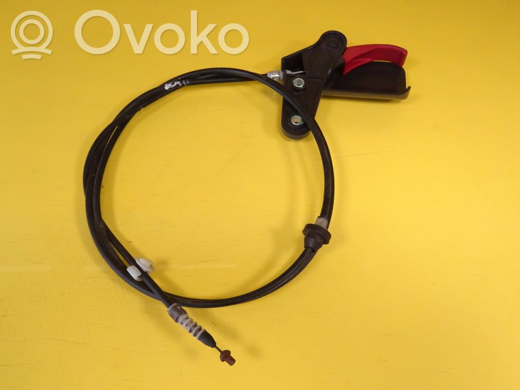 Engine bonnet/hood lock release cable