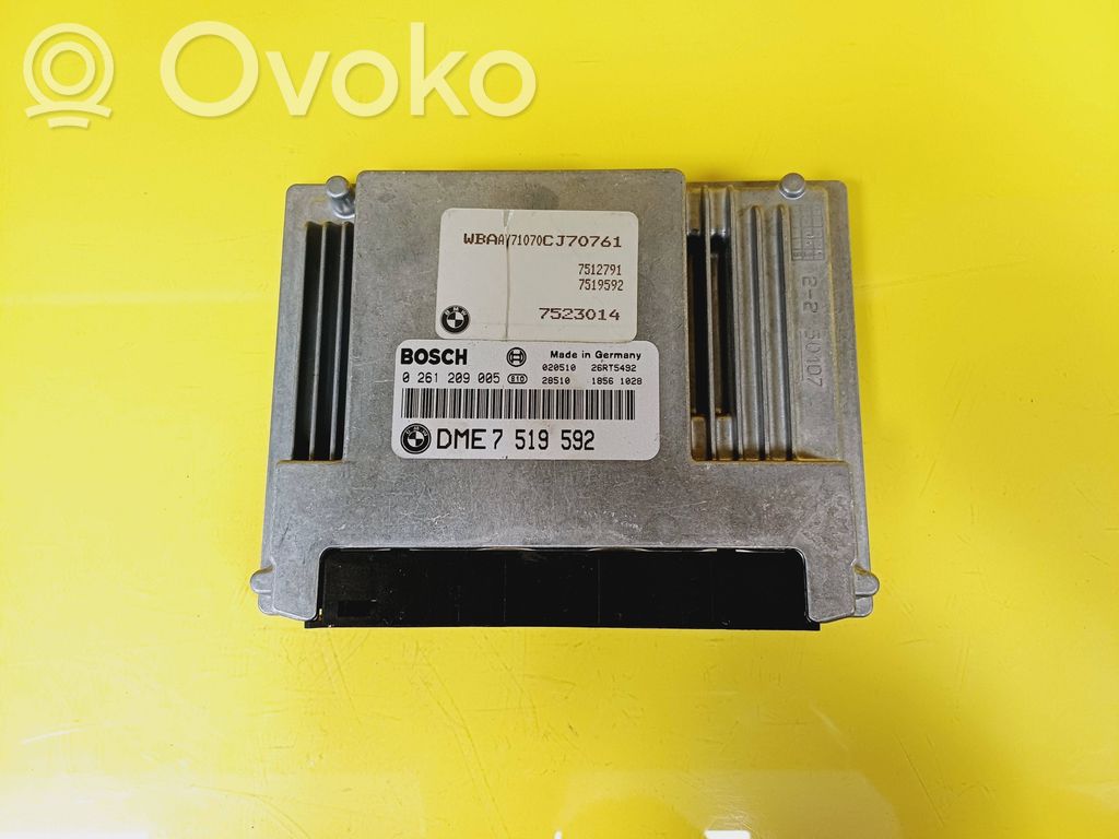 BMW 3 E46 Engine control unit/module 