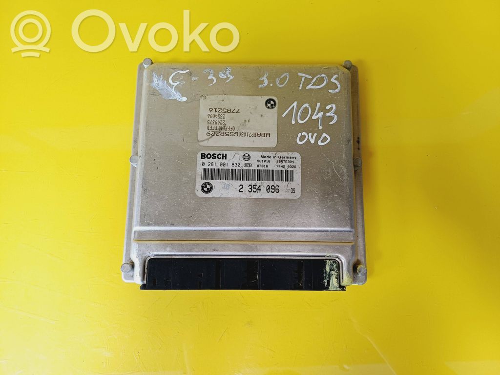 Engine control unit/module   2354096,0281001830