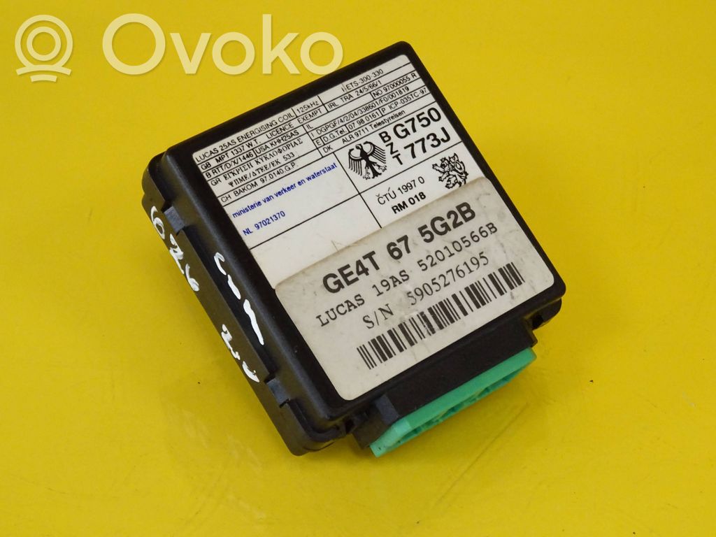 Mazda 626 Unitate/modul comandă imobilizator 
