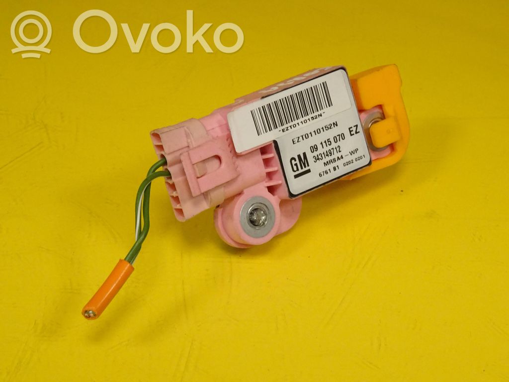 Opel Corsa C Airbagsensor Crashsensor Drucksensor 