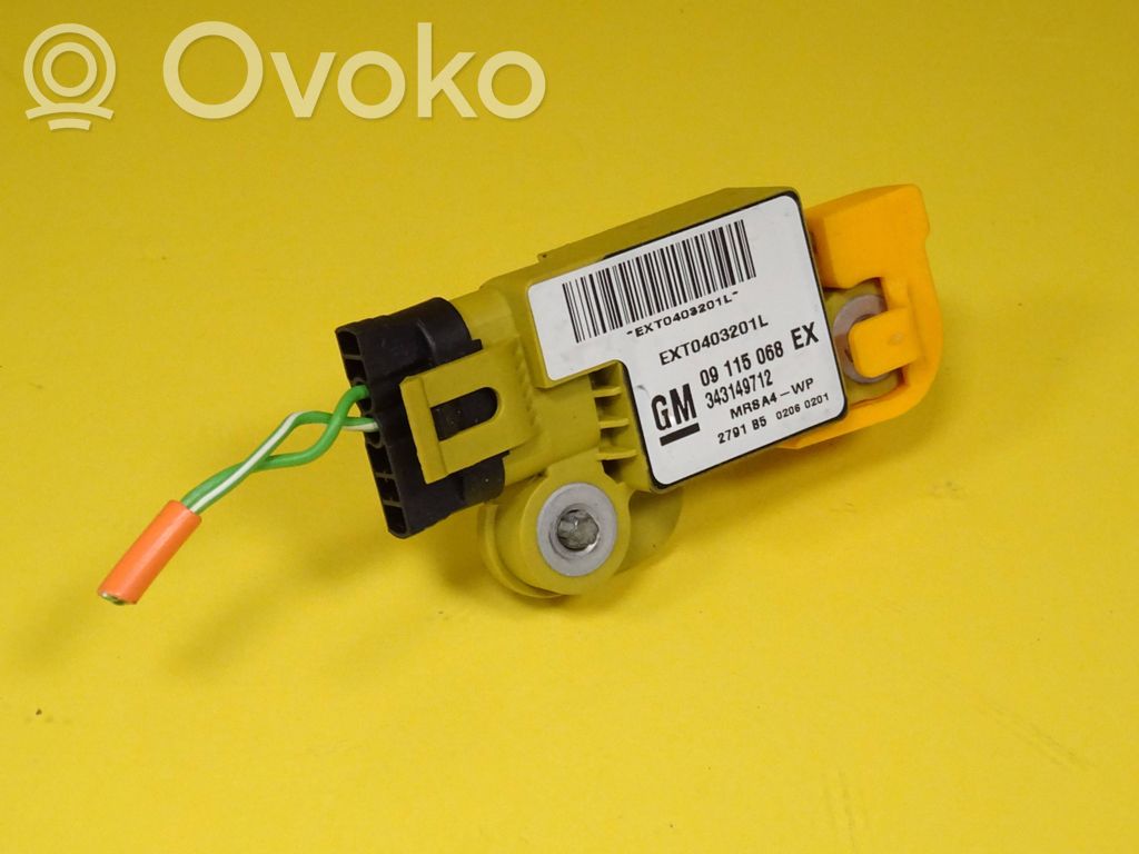 Opel Corsa C Airbagsensor Crashsensor Drucksensor 