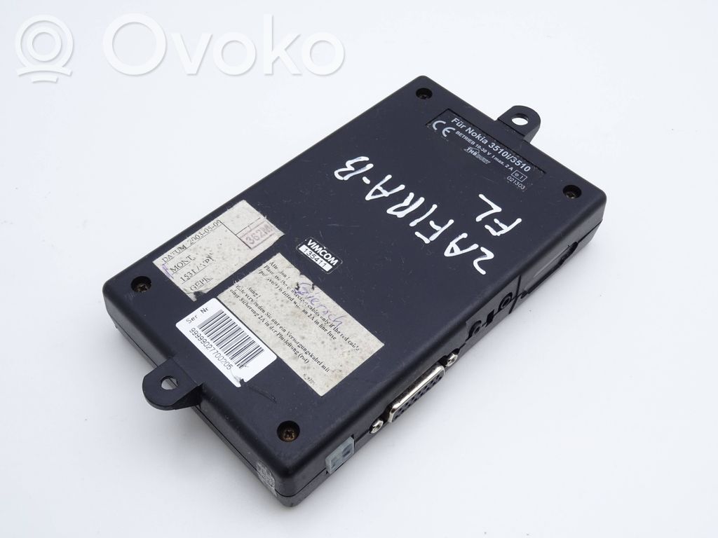 Opel Zafira B Other control units/modules 