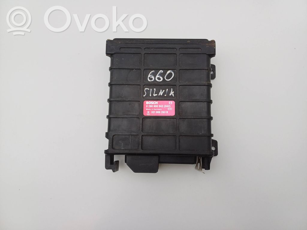 Engine control unit/module   321906263B,0280800042