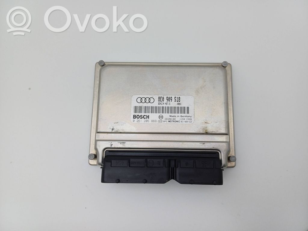 Audi A4 S4 B6 8E 8H Calculateur moteur ECU 