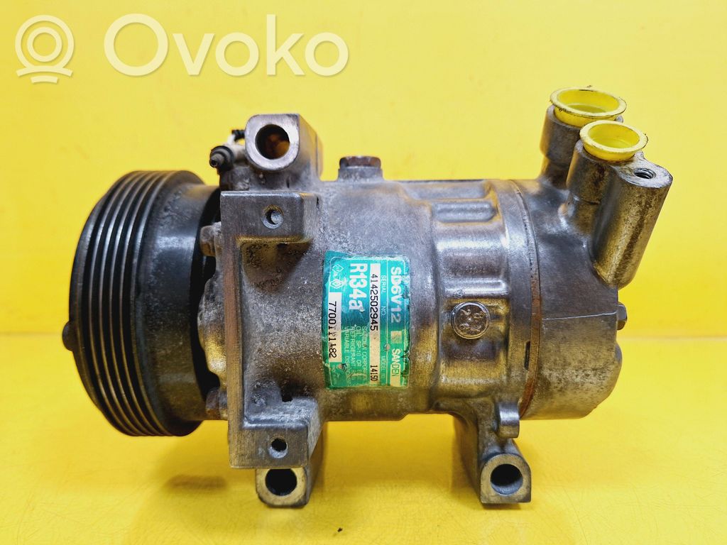 Renault Clio II Air conditioning (A/C) compressor (pump) 