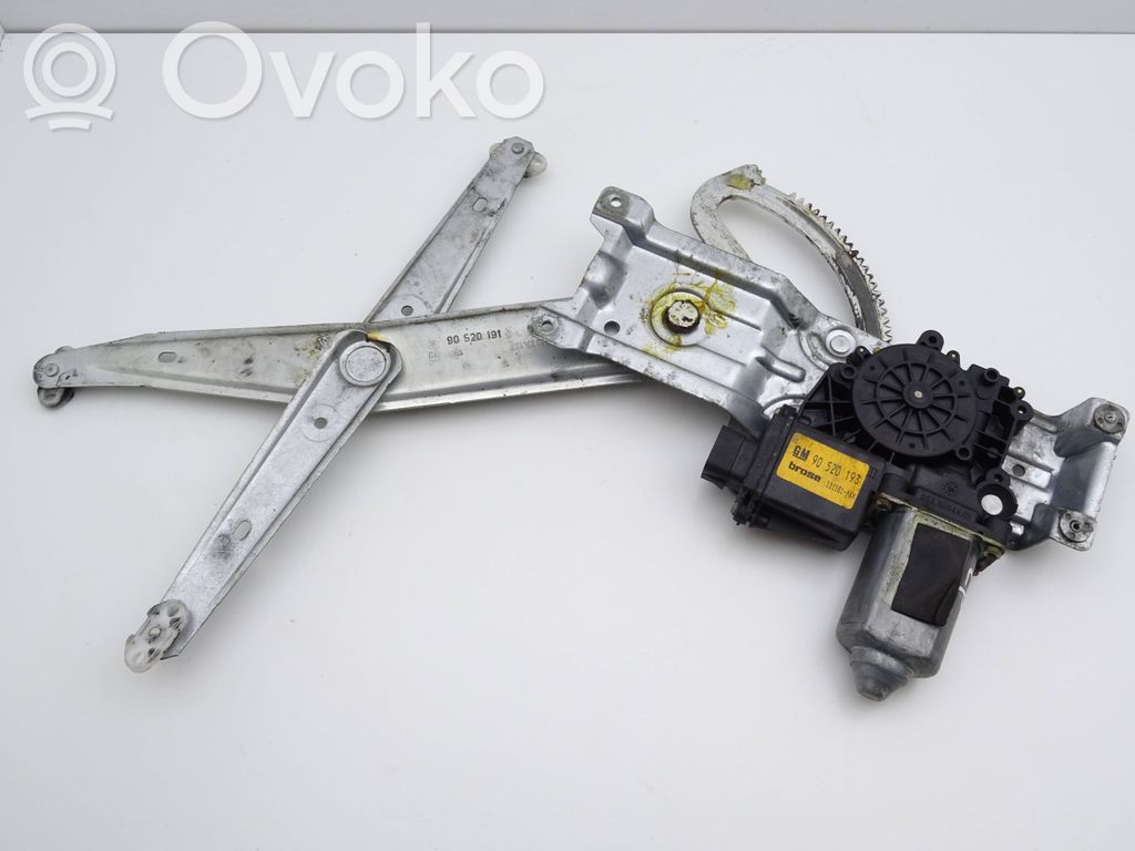 Opel Corsa B Front door window regulator with motor 