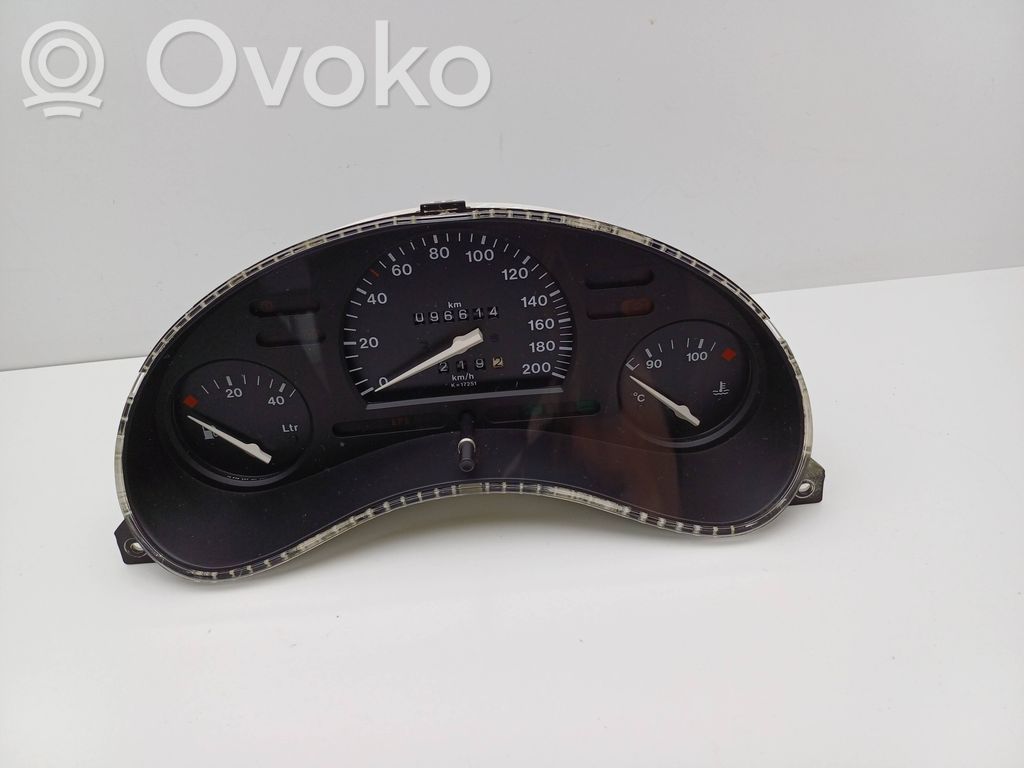 Opel Corsa B Spidometrs (instrumentu panelī) 