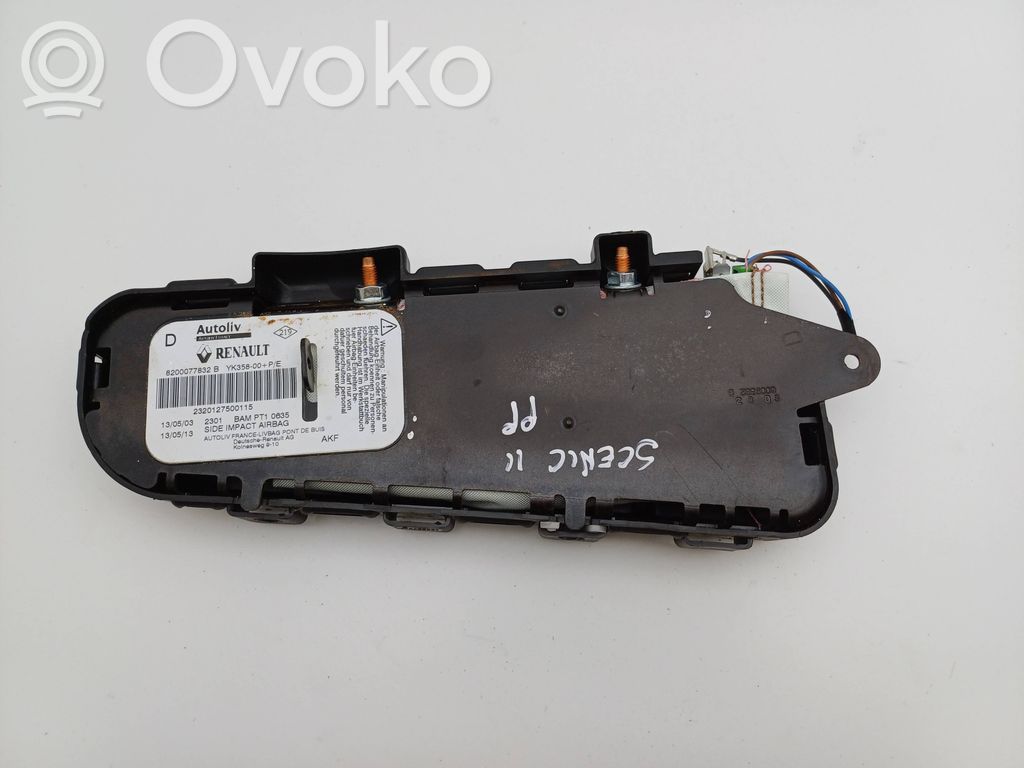 Renault Scenic II -  Grand scenic II Poduszka powietrzna Airbag fotela 