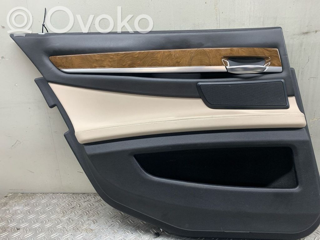 BMW 7 F01 F02 F03 F04 Boczki / Poszycie drzwi tylnych 