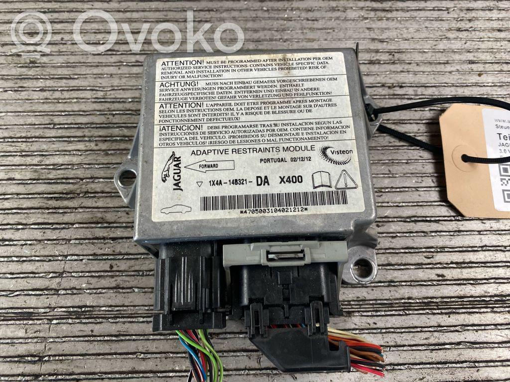 Jaguar X-Type Airbag control unit/module 