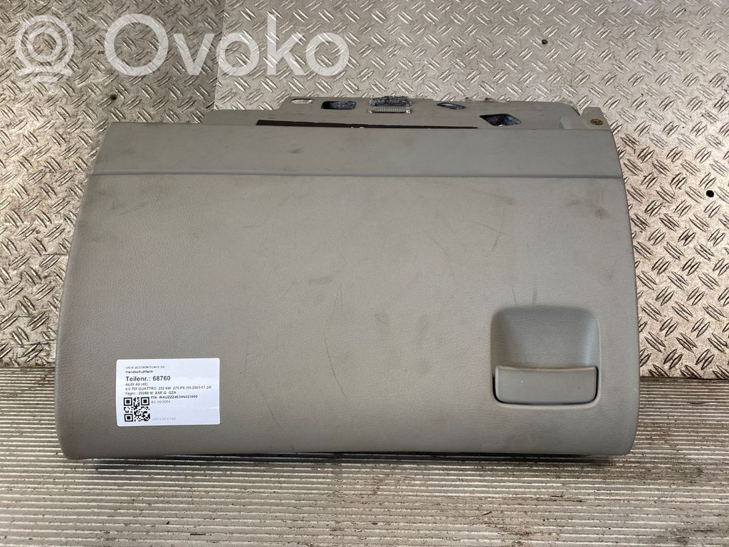 Audi A8 S8 D3 4E Glove box set 