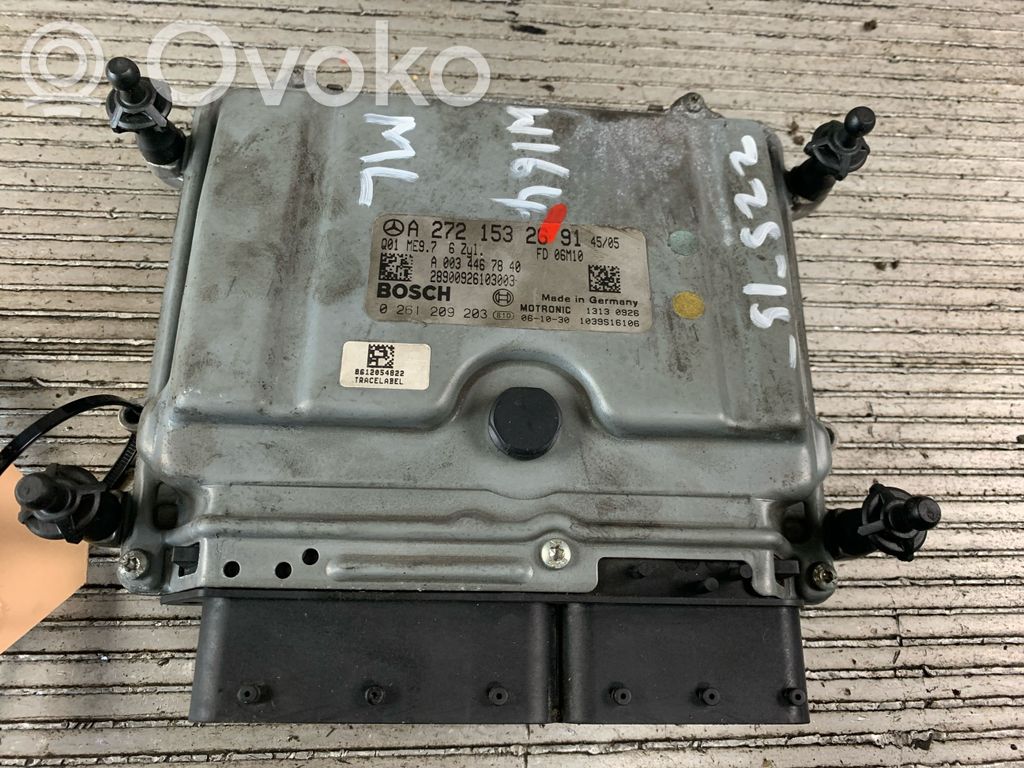 Mercedes-Benz ML AMG W164 Sterownik / Moduł ECU 