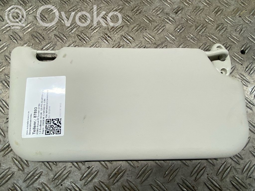 Ford Focus Sun visor 