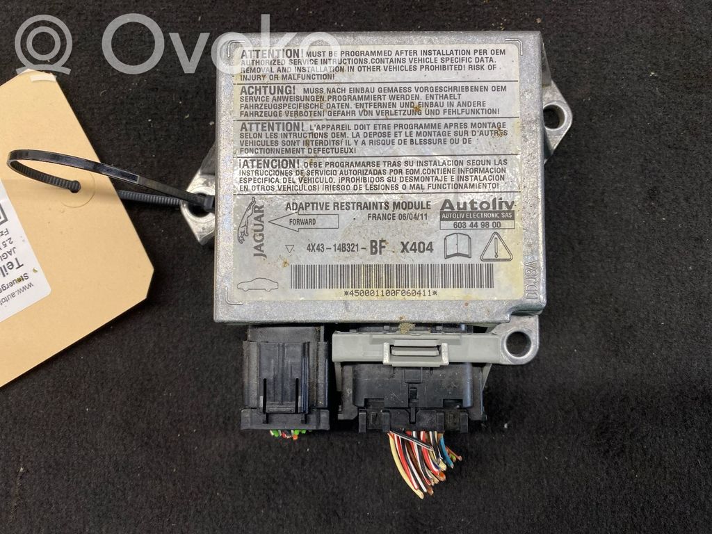 Jaguar X-Type Airbag control unit/module 