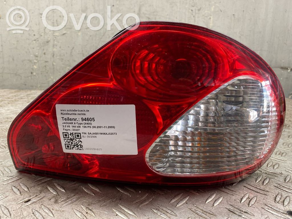 Jaguar X-Type Rear/tail lights 