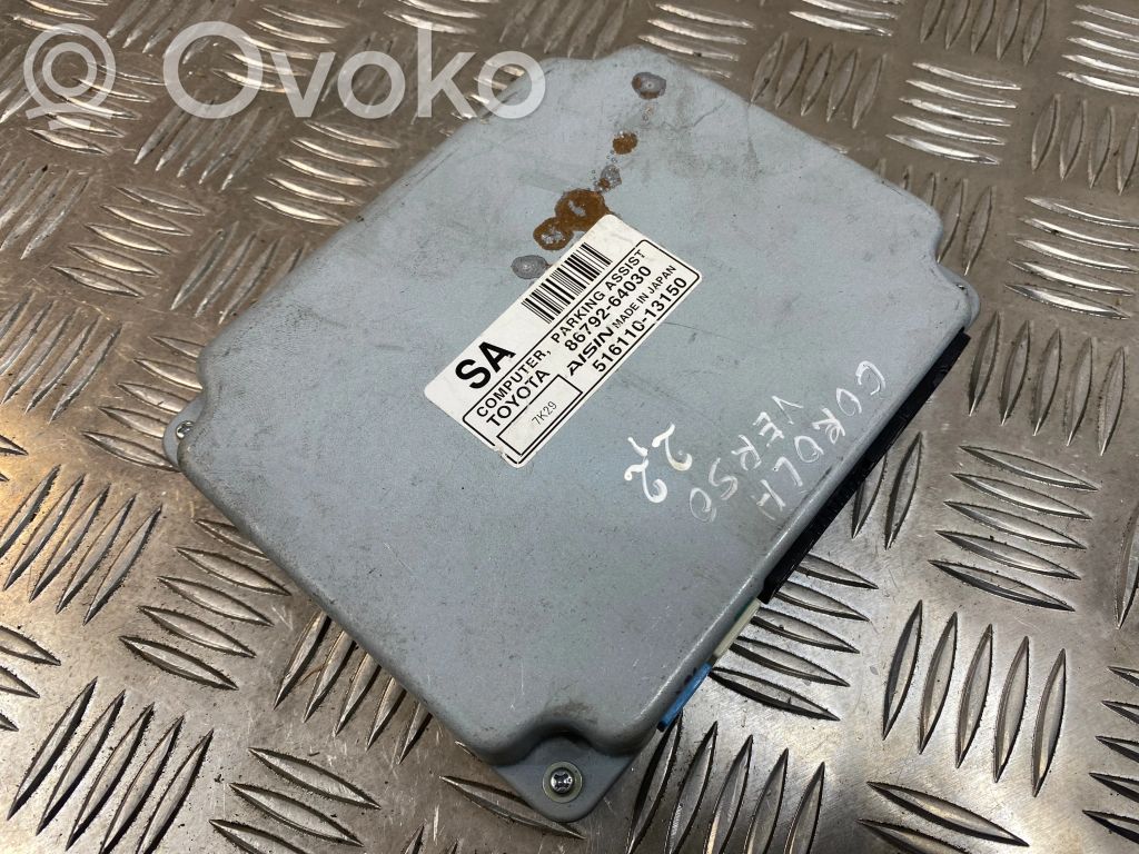 Toyota Corolla Verso AR10 Sterownik / Moduł parkowania PDC 