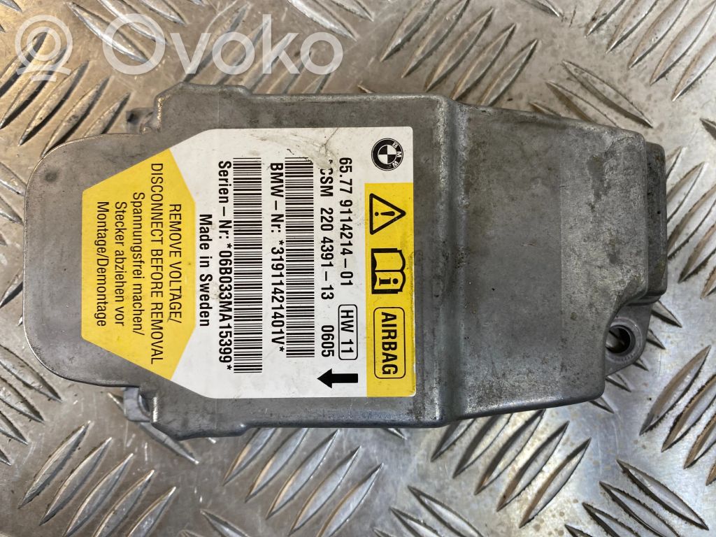 BMW 5 E60 E61 Airbag control unit/module 
