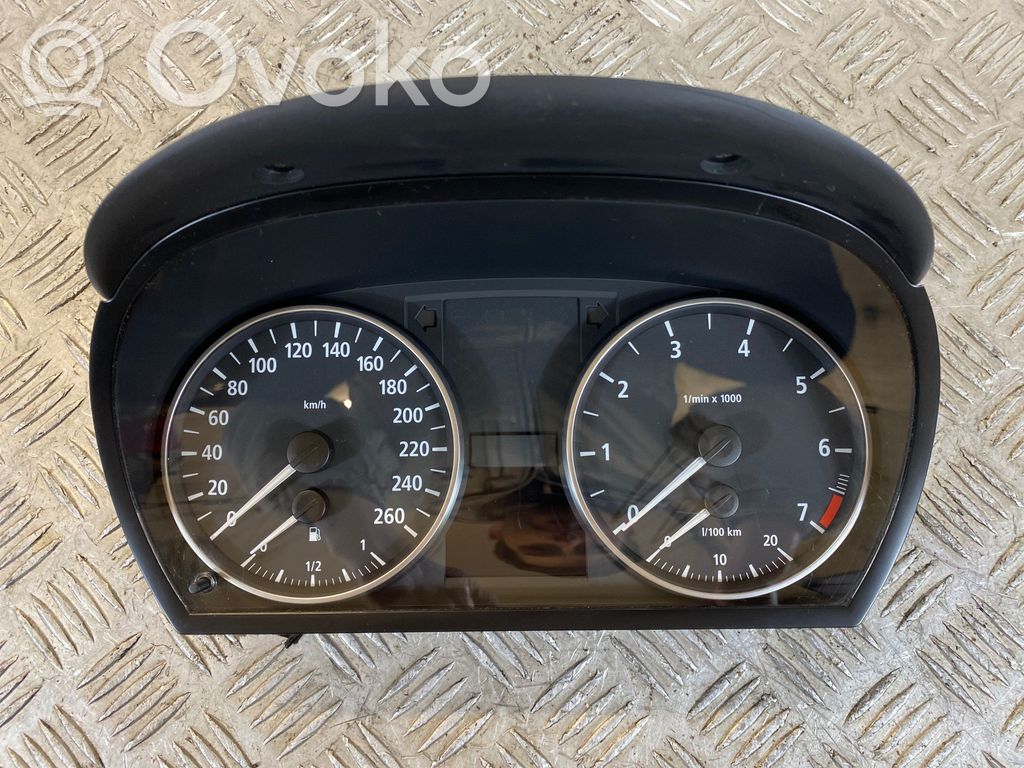 BMW 3 E90 E91 Tachimetro (quadro strumenti) 