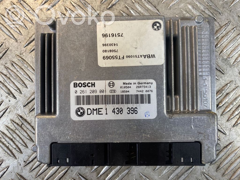 BMW 3 E46 Engine control unit/module 