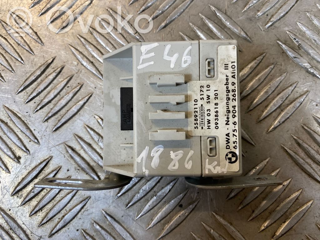 BMW 3 E46 Unidad de control/módulo de la bomba de inyección de combustible 